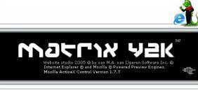 Matrix Y2K Website Studio 2005